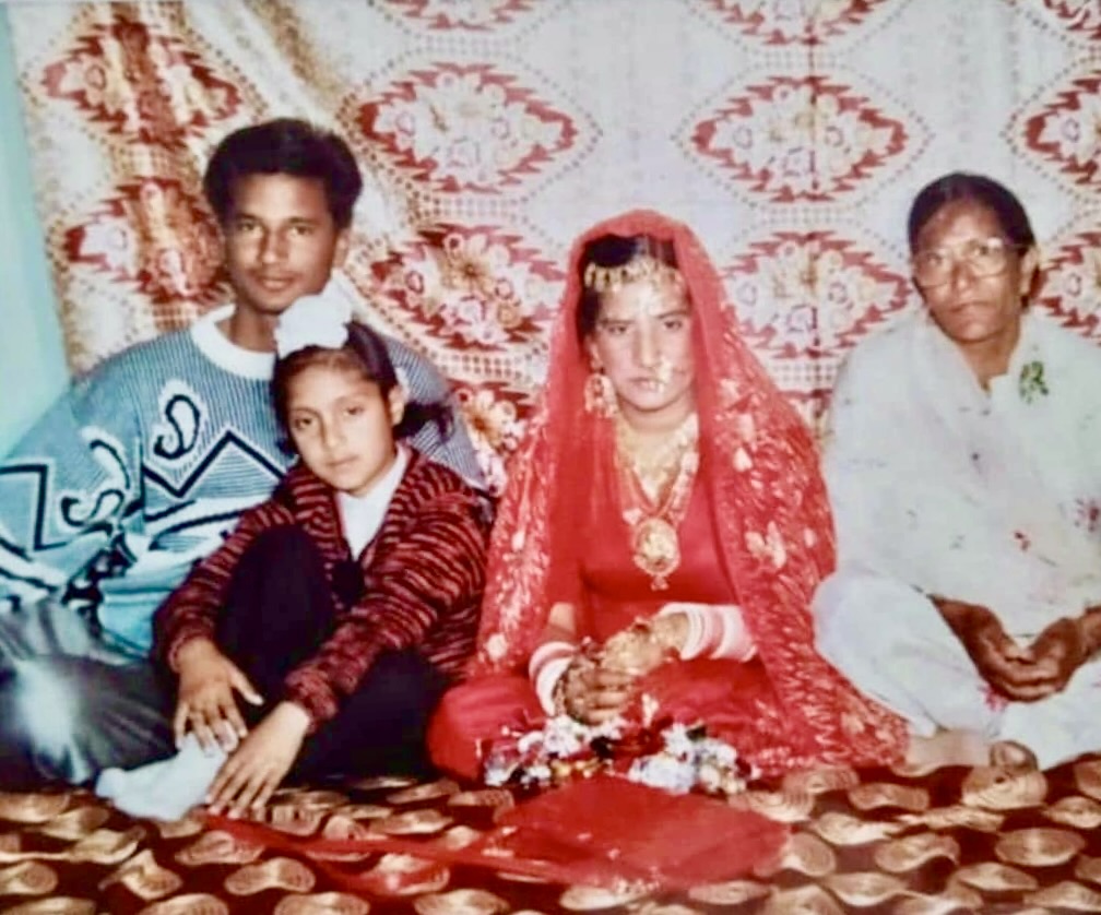 Wedding Pic as Kid