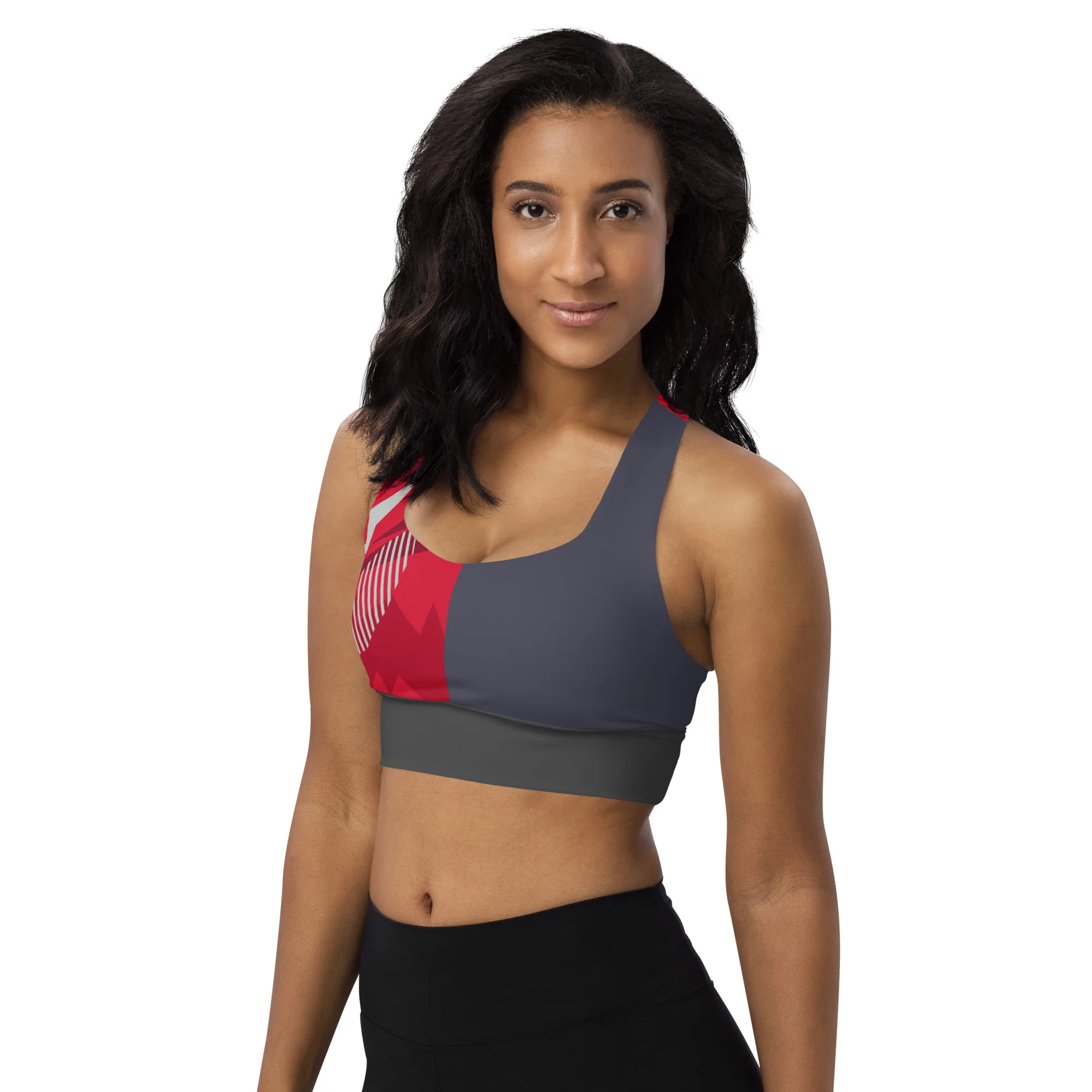 Longline sports bra - Image 3