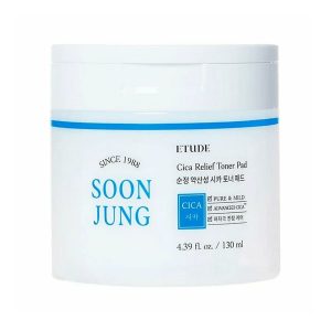 ETUDE SoonJung Relief Cica Toner Pad 130ml